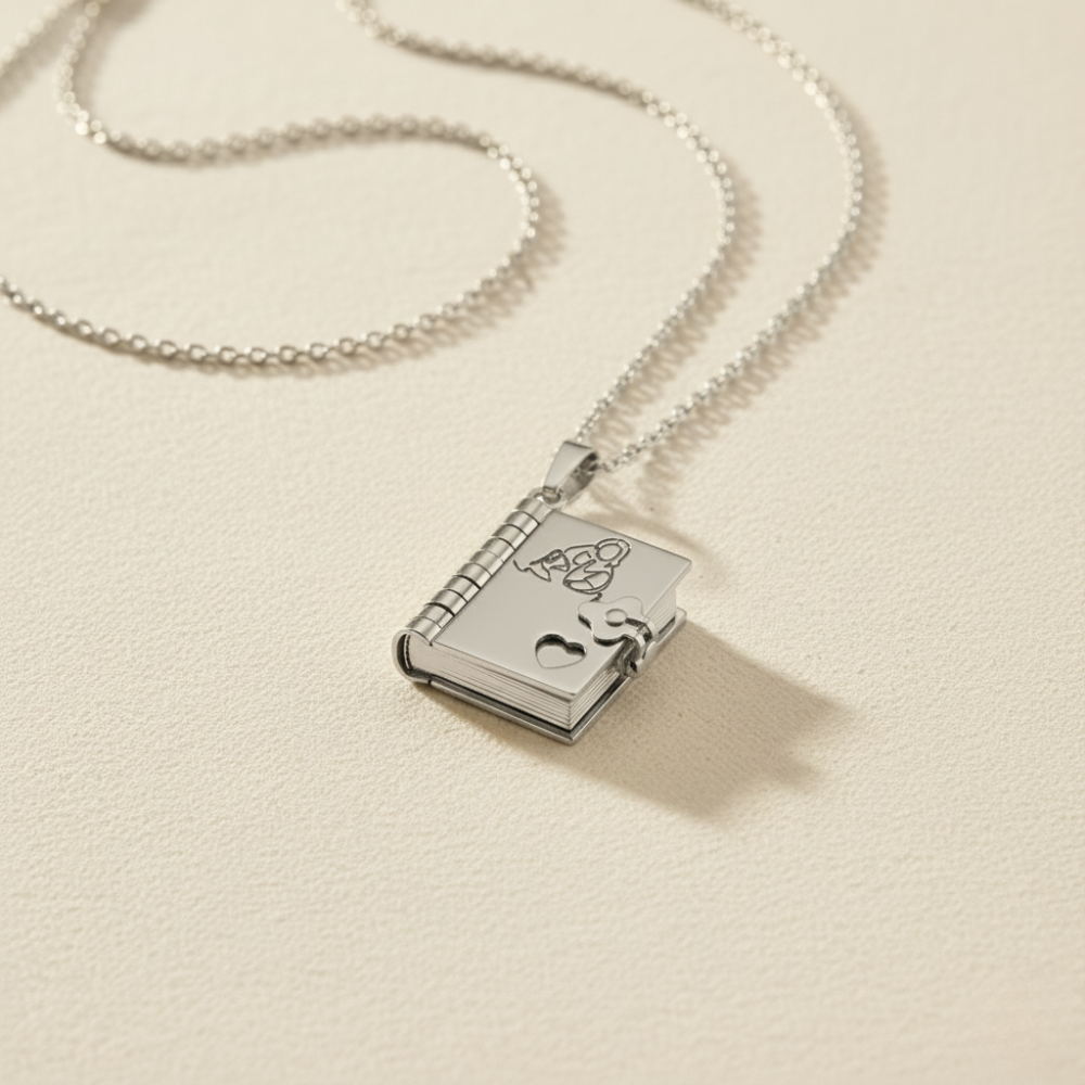 Grandmother's Letter Book Locket